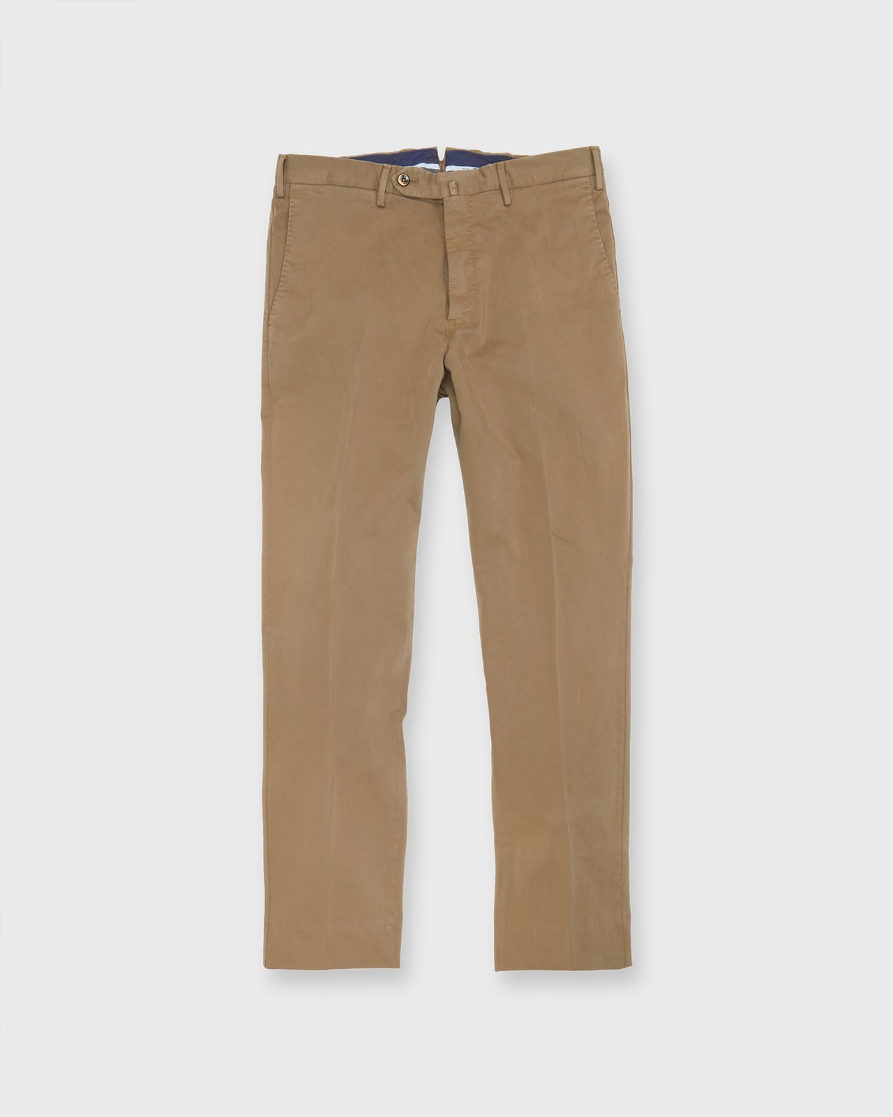 Sport Trouser in Brown Stretch Satin