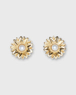 Load image into Gallery viewer, Limoncello Micro Earrings in Gold/Pearl
