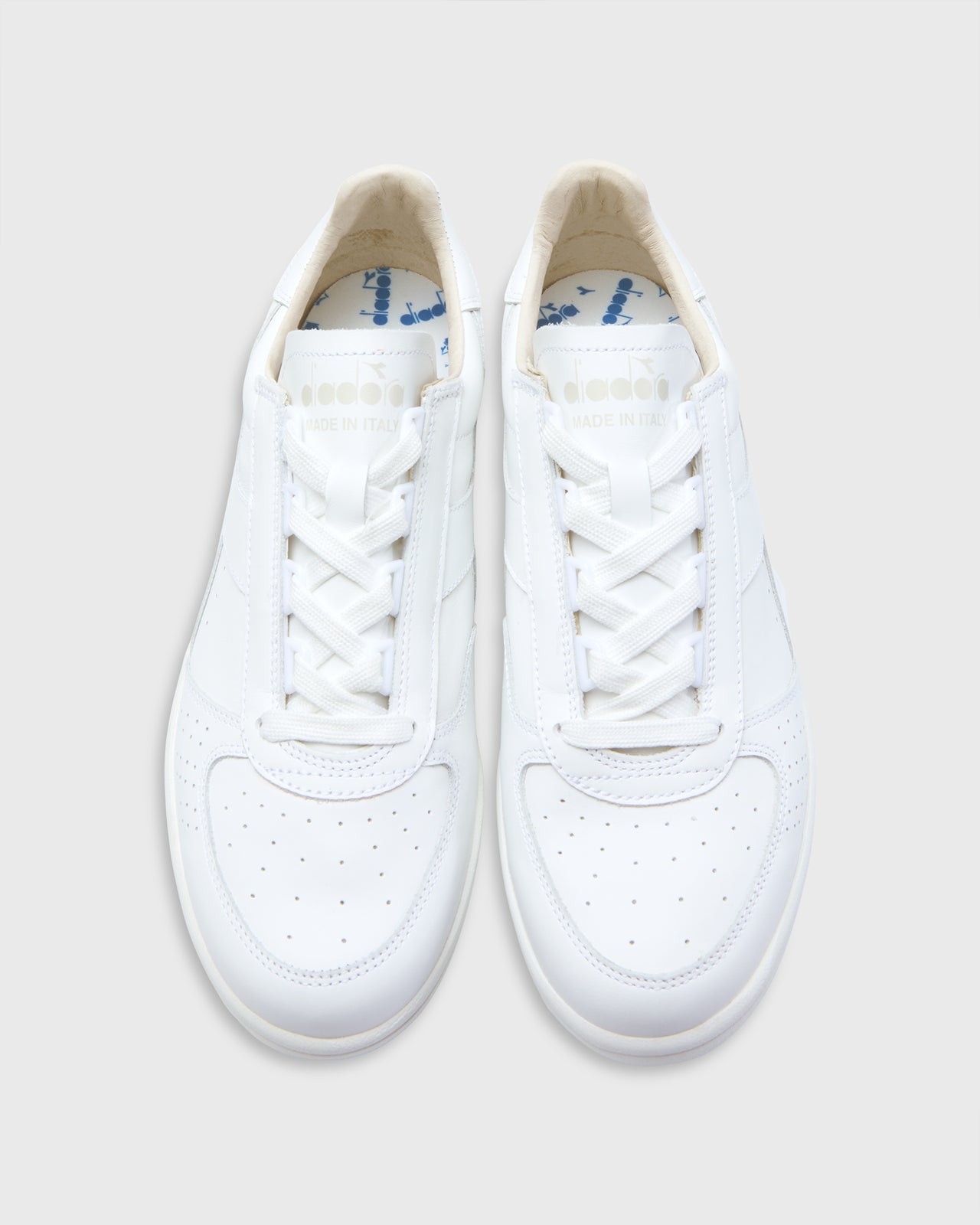 B.Elite H Italia Sport Sneaker in White/White