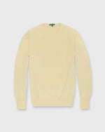 Load image into Gallery viewer, Crewneck Sweater in Lemon Cotton
