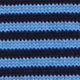 Rally Polo Sweater in Navy/Dutch Blue Stripe Cotton