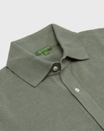 Load image into Gallery viewer, Full-Placket Sweater in Sage Cotton
