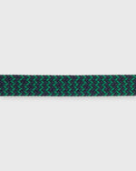 Load image into Gallery viewer, 1.25&quot; Woven Elastic Belt in Navy/Green
