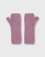 Load image into Gallery viewer, Cashmere-Ribbed Wristwarmer in Heather
