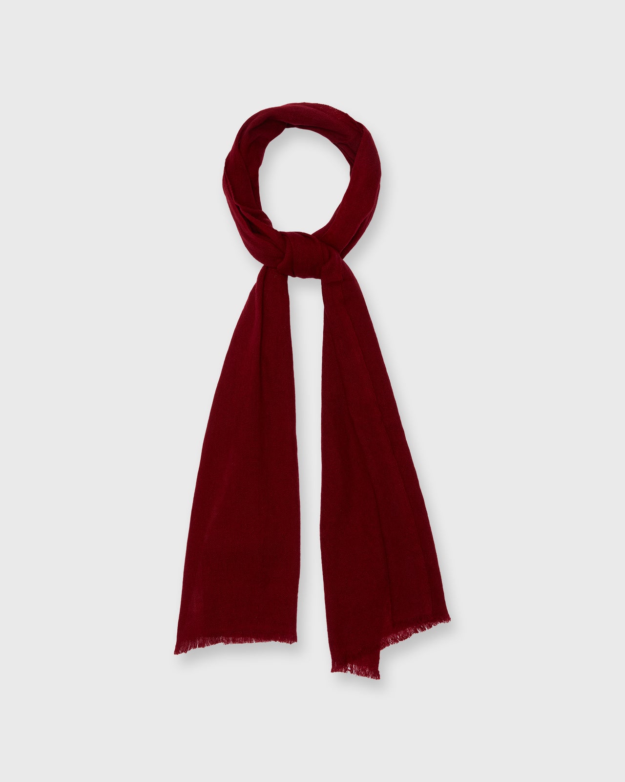 Cashmere Gauze Scarf in Wine