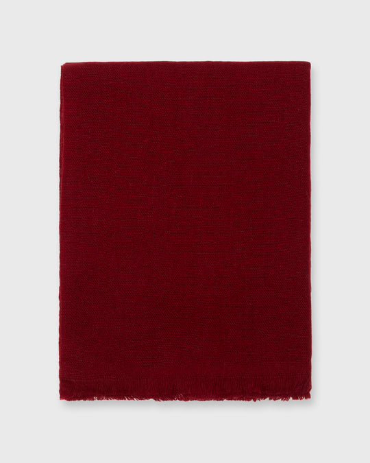 Cashmere Gauze Scarf in Wine