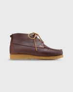 Load image into Gallery viewer, Chukka Crepe Moccasin in Dark Brown Leather
