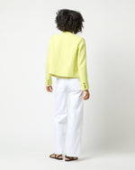 Load image into Gallery viewer, Megan Cardigan Jacket in Citron Bouclé Tweed
