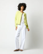 Load image into Gallery viewer, Megan Cardigan Jacket in Citron Bouclé Tweed
