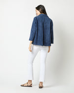 Load image into Gallery viewer, Edith Jacket in Bright Navy Lambskin Suede
