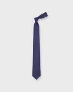 Load image into Gallery viewer, Silk Print Tie in Navy/Sky Shapes
