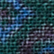 Wool/Silk Pocket Square in Forest/Blue/Purple Foulard