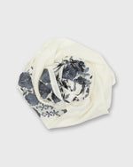 Load image into Gallery viewer, Heart Affair Scarf in Ivory/Navy
