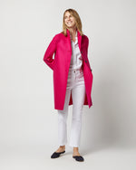 Load image into Gallery viewer, Button Up Boxy Coat in Winter Pink

