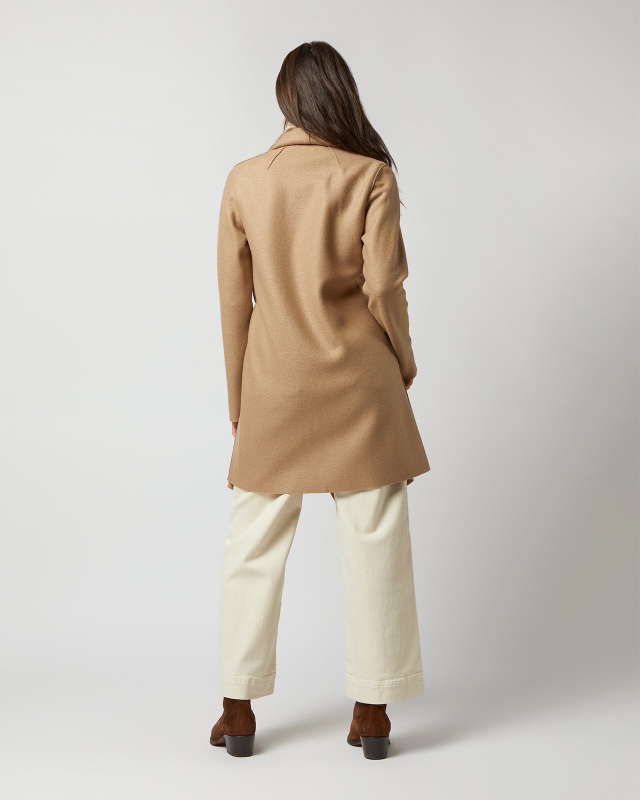 Blanket Coat in Tan