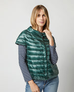 Load image into Gallery viewer, Emilia Cap-Sleeve Jacket in Emerald
