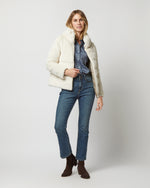 Load image into Gallery viewer, Faux Fur Teddy Coat in Chantilly
