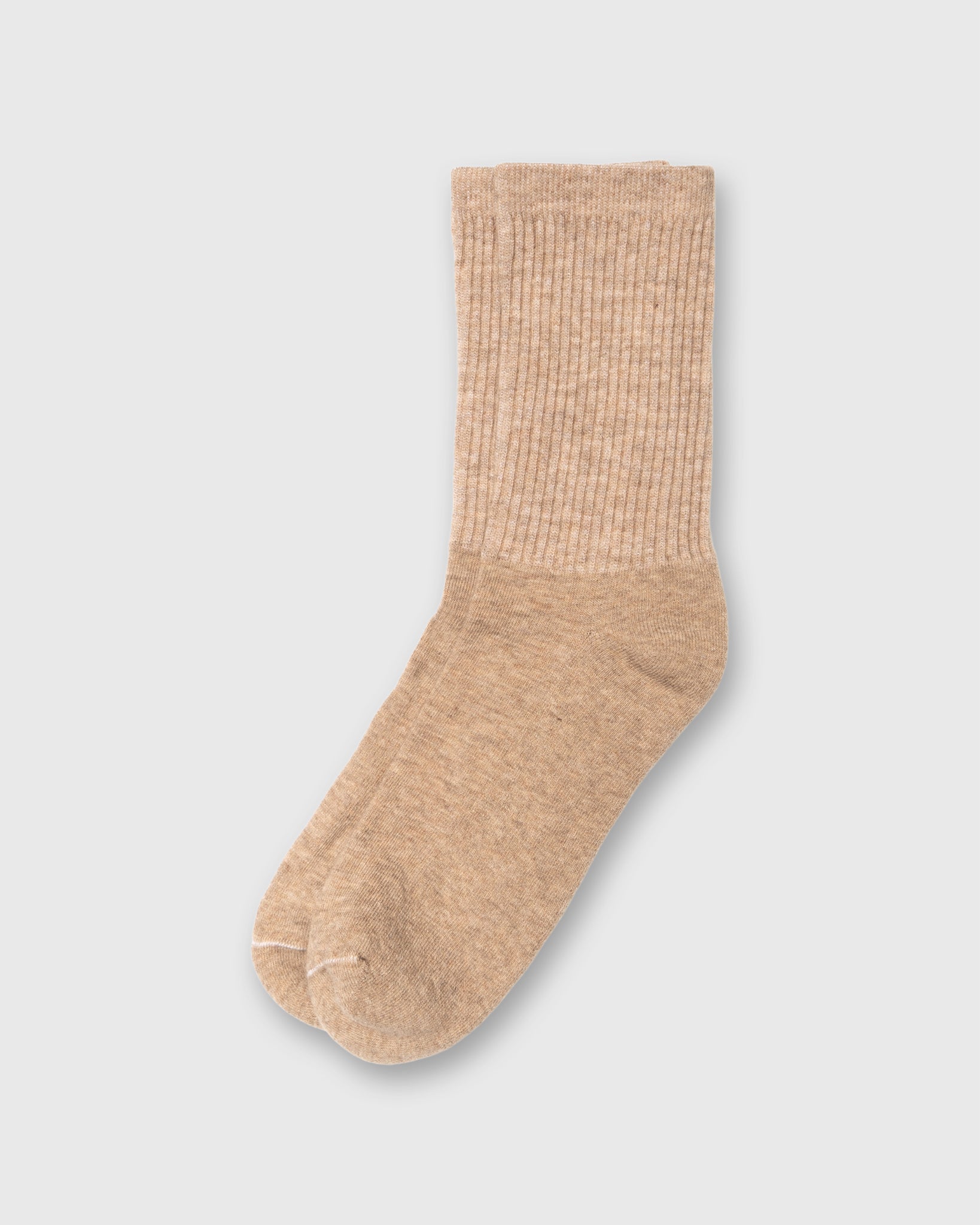 Supermerino Wool Socks in Camel