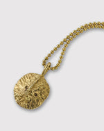 Load image into Gallery viewer, Alligator Scute Pendant Necklace in Vermeil
