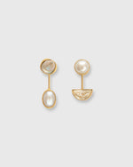 Load image into Gallery viewer, Detachable Drop Earrings in White
