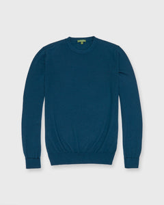 Fine-Gauge Crewneck Sweater in Cypress Cashmere