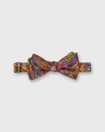 Load image into Gallery viewer, Silk Bow Tie in Yellow/Purple Multi
