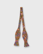 Load image into Gallery viewer, Silk Bow Tie in Yellow/Purple Multi
