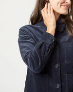 Load image into Gallery viewer, Mod Jacket in Navy Corduroy
