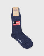 Load image into Gallery viewer, The Stars And Stripes Socks in Indigo
