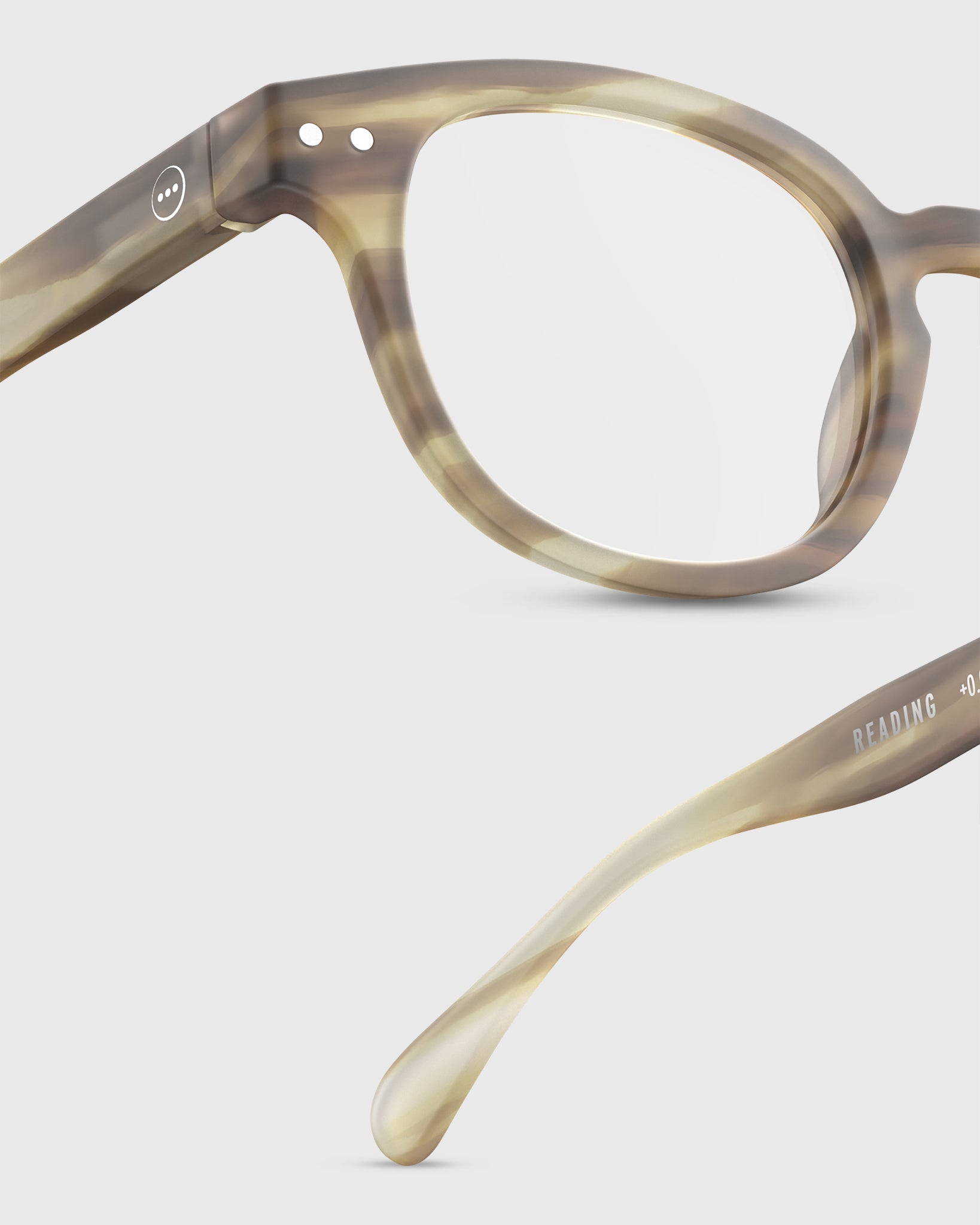 Limited Edition #C Reading Glasses in Smokey Brown