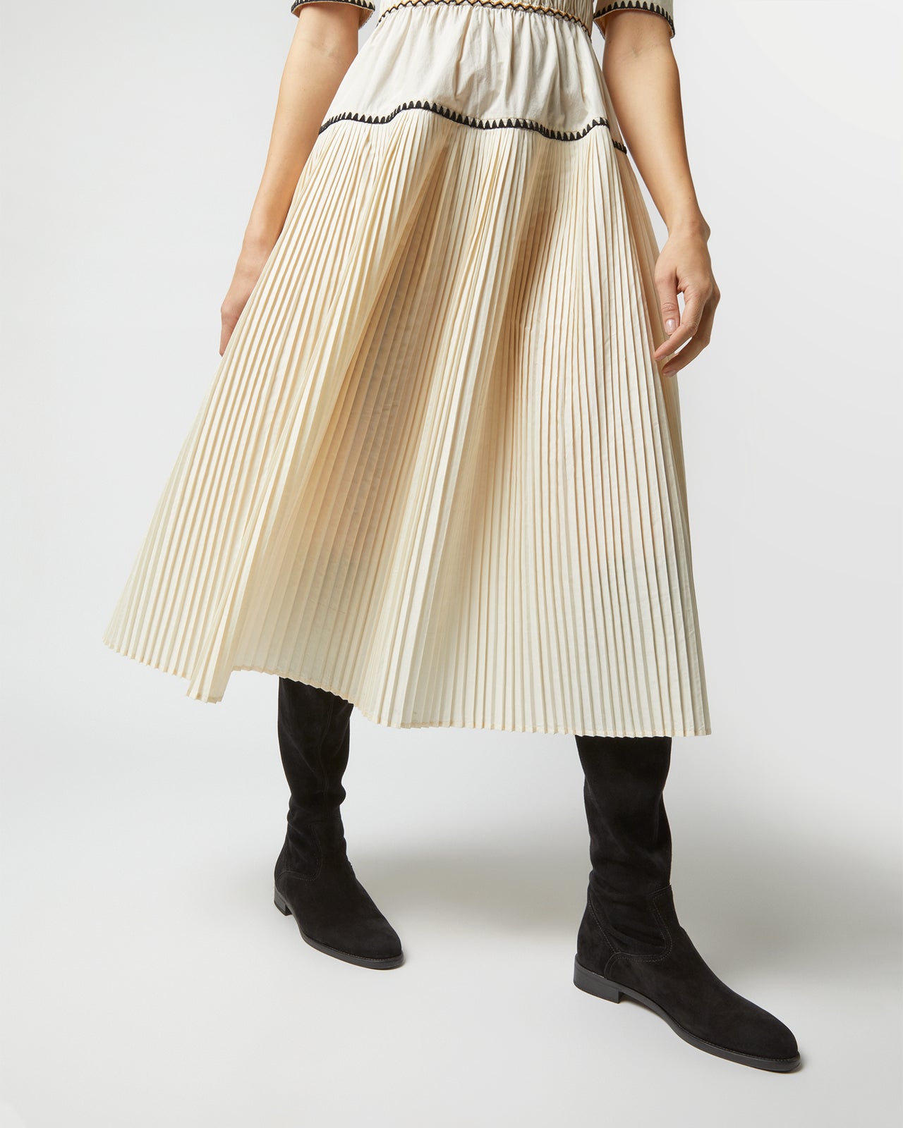 Harriet Dress in Ivory