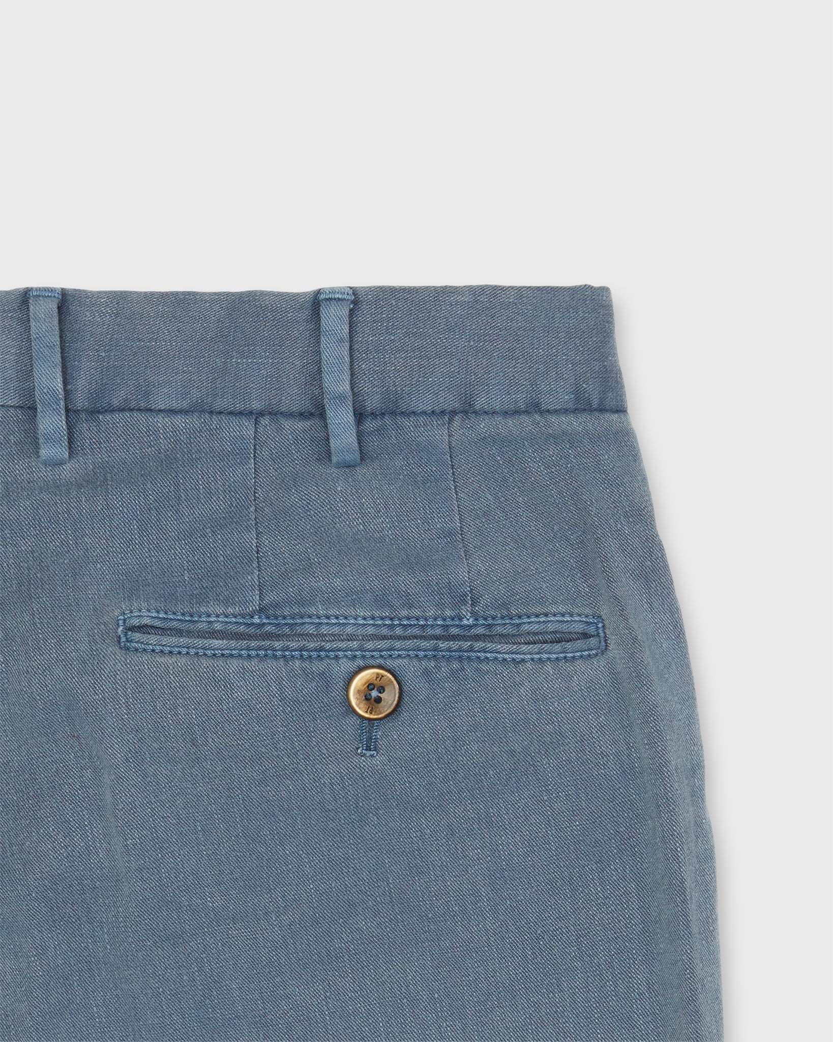 Sport Trouser in Slate Stretch Linen/Cotton