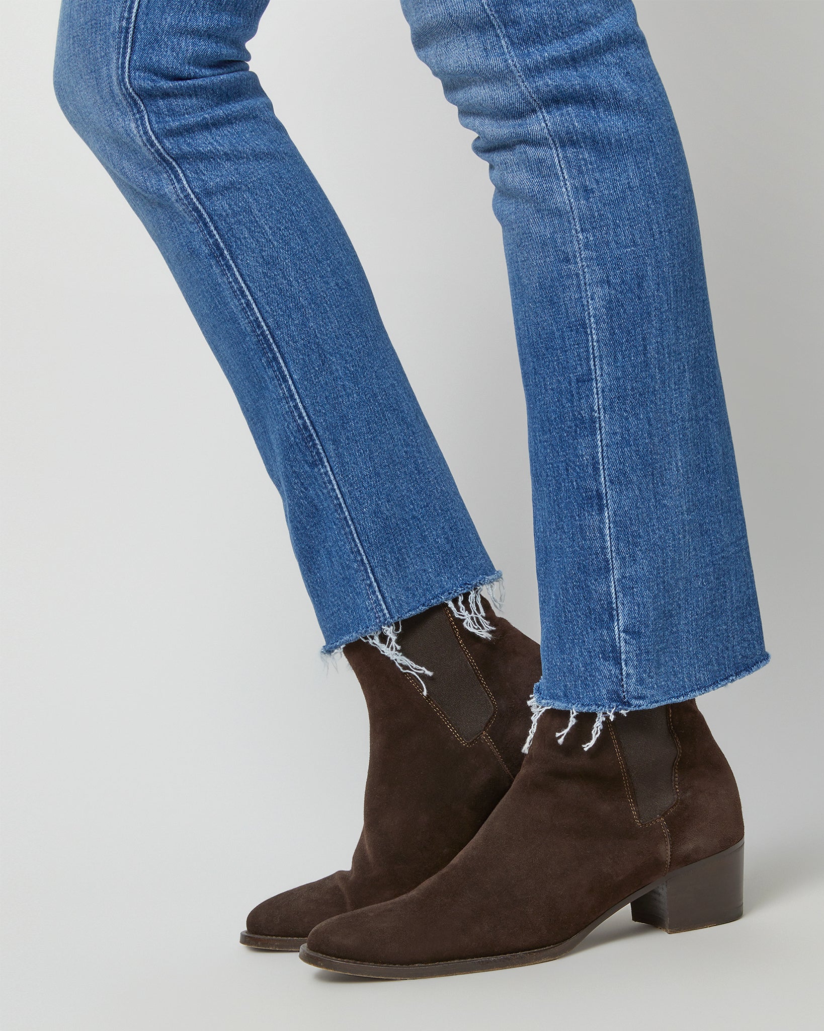 The Mid Rise Dazzler Ankle Fray Jean in New Sheriff In Town