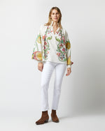 Load image into Gallery viewer, Cerere Blouse in Grenadilla Off White Cotton Popeline
