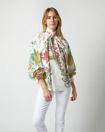 Load image into Gallery viewer, Cerere Blouse in Grenadilla Off White Cotton Popeline
