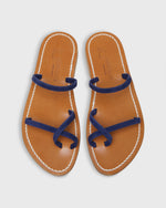 Load image into Gallery viewer, Aramis Sandal in Navy Suede
