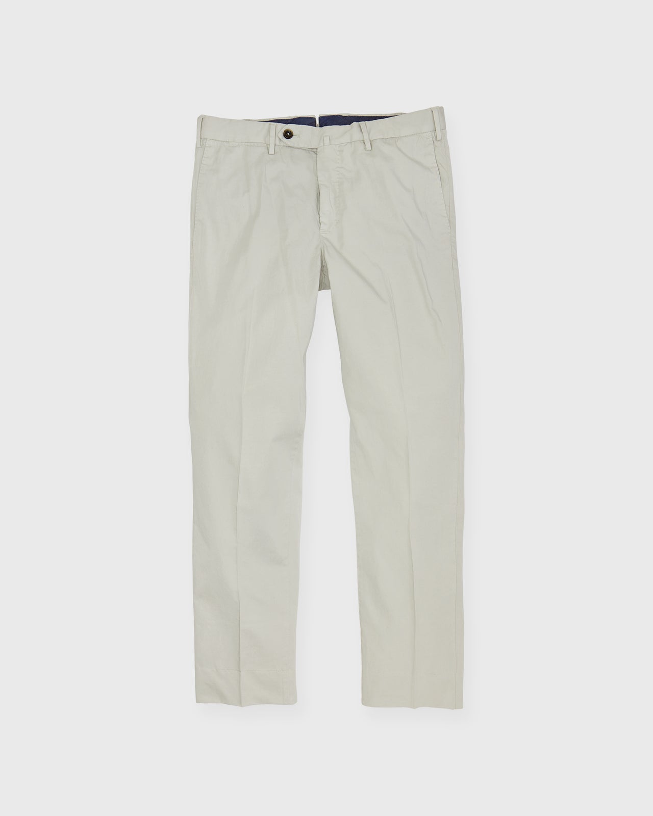 Sport Trouser in Fog Garment Dyed Stretch Silkochino