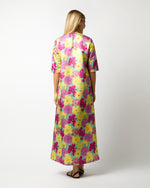 Load image into Gallery viewer, Paige Maxi Dress in Multi Spring Bloom Mikado
