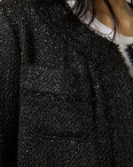 Load image into Gallery viewer, Kiki Jacket in Black Sparkle Tweed
