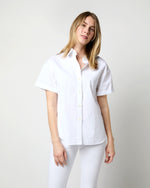 Load image into Gallery viewer, Agnes Shirt in White Poplin
