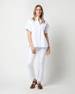 Load image into Gallery viewer, Agnes Shirt in White Poplin
