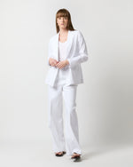 Load image into Gallery viewer, Constance Jacket in White Stretch Cotolino
