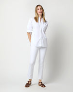 Load image into Gallery viewer, Weekender Shirt in White Poplin
