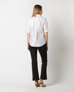 Load image into Gallery viewer, Elsie Shirt in Ivory Silk Shantung
