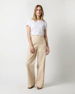 Load image into Gallery viewer, Hutton Pant in Sand Stretch Cotolino
