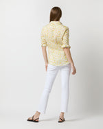 Load image into Gallery viewer, Tomboy Popover Shirt in Yellow/Multi Inky Fields Liberty Fabric
