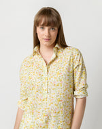 Load image into Gallery viewer, Tomboy Popover Shirt in Yellow/Multi Inky Fields Liberty Fabric
