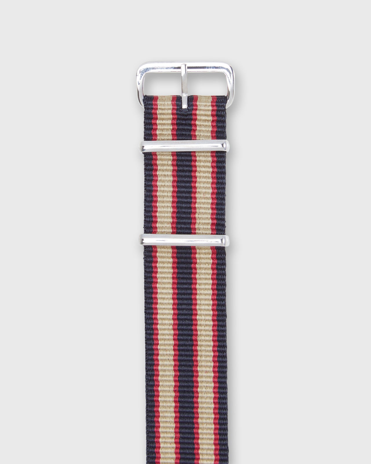 Nato Watch Strap in Black/Yellow/Red Stripe