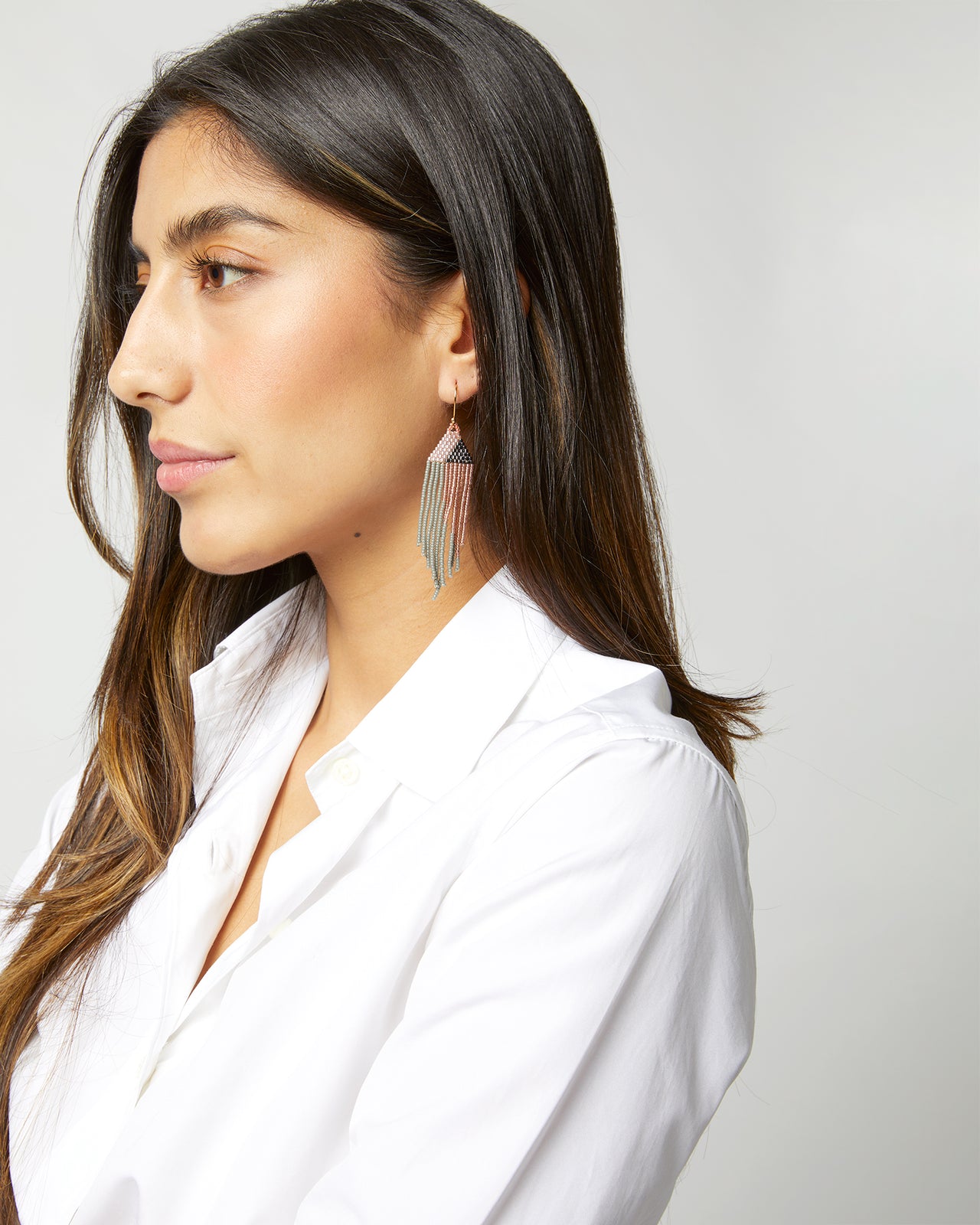 Quattro Earrings in Metal