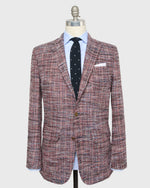 Load image into Gallery viewer, Ghost Blazer in Red/White/Blue Tweed

